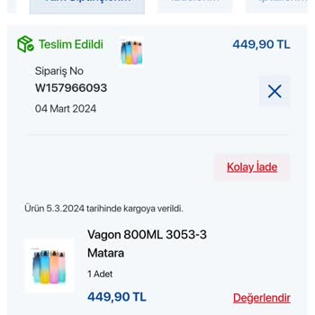 D&R Görselden Farklı İçerikte Ürün