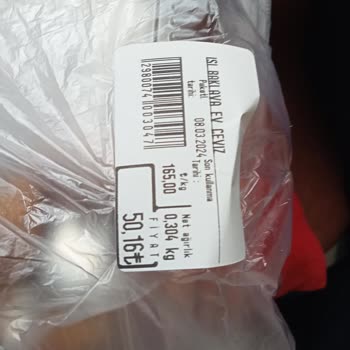 Çağdaş Market Baklavanın İçinden Kıl Çıktı