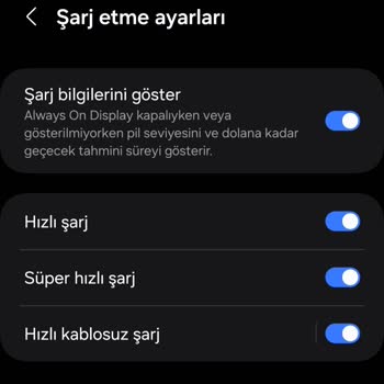 Samsung Telefon S22 Ultra Hızlı Şarj Çalışmıyor.