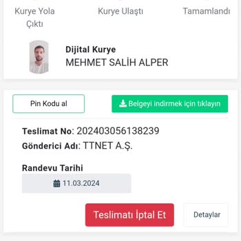 Dijital Kurye Türk Telekom Sözleşme İmzalanması Hakkında