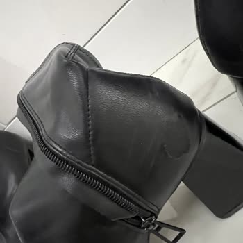 Stradivarius Streç Orta Boy Topuklu Bot