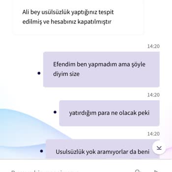 Onwin Hesabımı Kapatıp Parama El Koydu