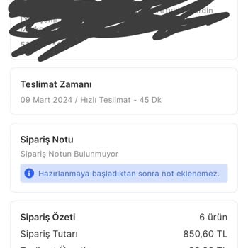 Migros Hızlı Teslimat Zamanında Getirmiyor