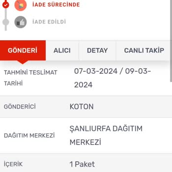 Kargom Sende Aymazlığı