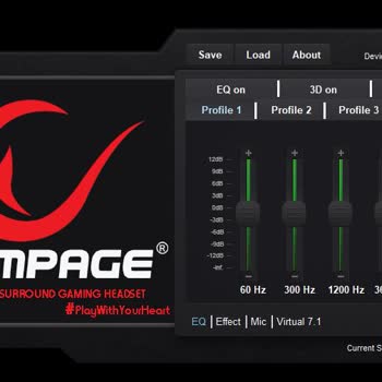 Rampage RM-K12 Manly Sürücü Hatası.