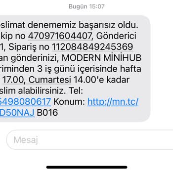 MNG Kargo Bursa Modern Minihub Çalışanı Kargoları Getirmiyor