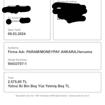 MoneyPay Şikayetçiyim Kartımdan İzinsin Para Çekildi