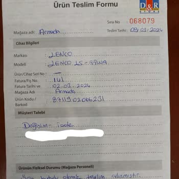 D&R Armada Şubesi Arızalı Ürün Satışı