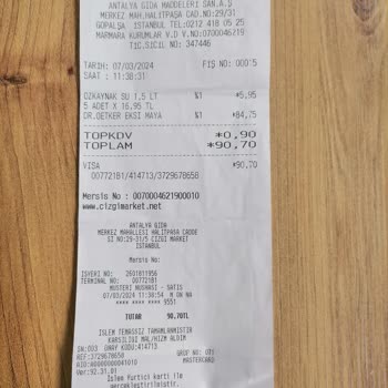 Çizgi Market Market Alışverişinde Etiket Kasa Farklı Fiyat Uygulaması