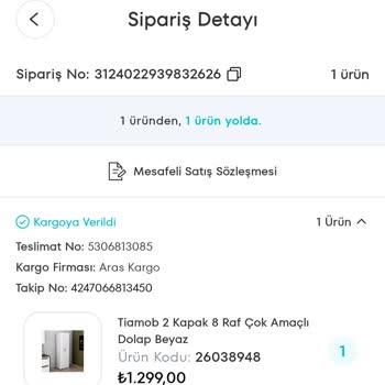 A101 30 Kg Üstü Kargo Taşınmama