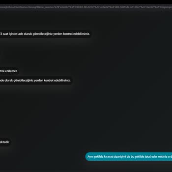 Amazon Sipariş No 403-5835512-6713122 Problemi