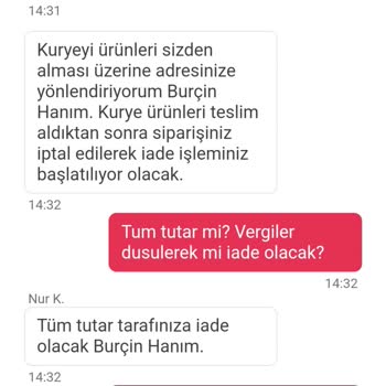 Yemek Sepeti Market Ücret İademi Yapmıyor