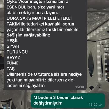 Oykuwear Tedarik Ve Kargo Sorunu