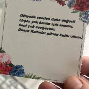 Çiçek Sepeti Eşimin Doğum Gününde Annemin Kadınlar Gününü Kutladı! :/