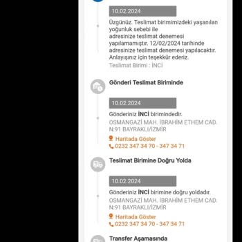 MNG Kargo Kargo Şubesinin Dağıtıma Çıkarmama Sorunu