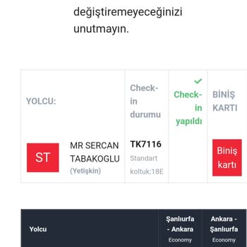 Anadolu Jet Mobil Biniş Kartı Mağduriyeti