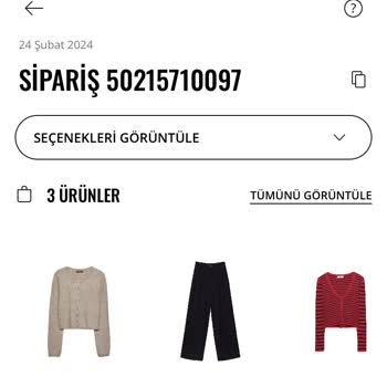İnditex/ Akasya Stradivarius İade Ve Yönetici Sorunu