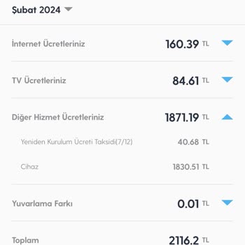 Turkcell TV+ 1830₺ Haksız Fatura