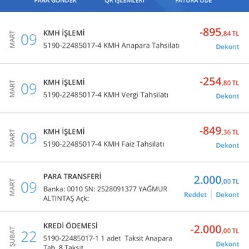 Denizbank KMH Tahsilatı Şikayeti