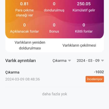 Paicoo Para Çekme Emri