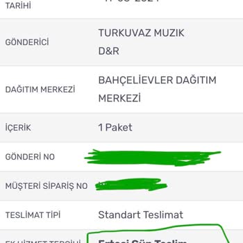 Kargomsende Mağdur Edildim