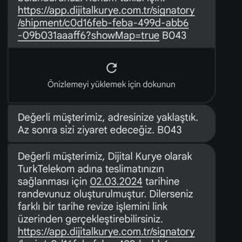 Dijital Kurye Geciken Teslimat Sorunu