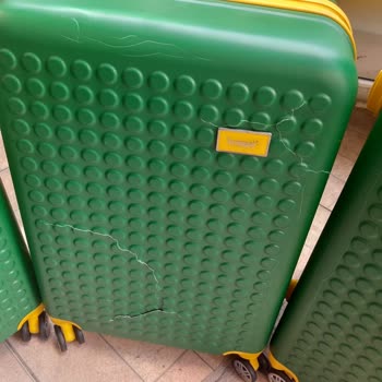 MÇS Çanta Yeni Valizlerim İlk Seyahatte Kırıldı!