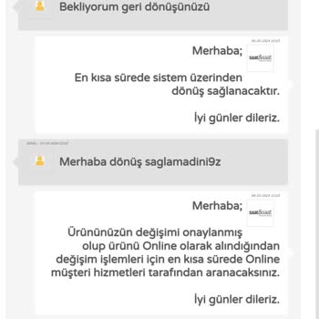 Saat & Saat 1 Aydır Süren Garanti Değişim Beklentisi Ve İletişim Sorunu