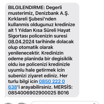 Metlife Otomatik Yenileme Şikayeti