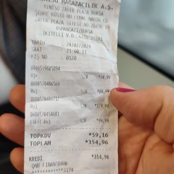 Miniso Mağazasında Bozuk Kozmetik Ürünler