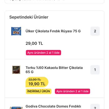 Migros Sanal Market Sipariş İptali
