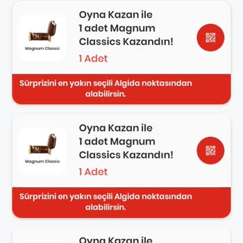 Algida İle Kazan Uygulaması