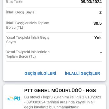 Ica (3. Boğaz Köprüsü Otoyolu) Geçmediğim Yol Ve Köprüden Sürekli Ceza Geliyor