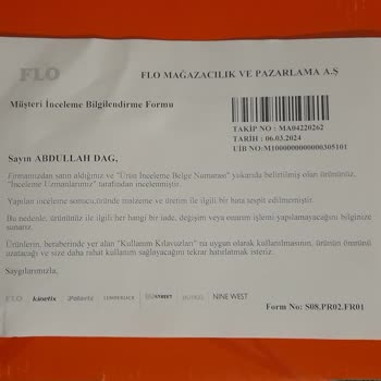 FLO Ayakkabı Değişim Talebim 2 Defa Reddedildi