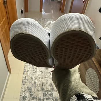 Vans Ayakkabı Old Skool Platform Siyah Sneaker Taban Soyulması!