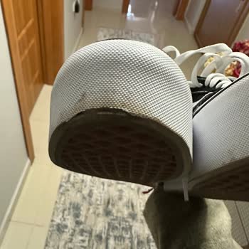 Vans Ayakkabı Old Skool Platform Siyah Sneaker Taban Soyulması!