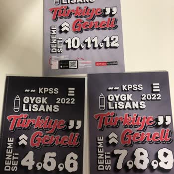 Pegem Akademi KPSS 2022 Lisans 4,5,6 Deneme
