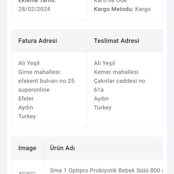Mondy Shop Ürün Gönderim Mağduriyeti