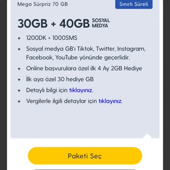 Turkcell Müşterilerini Tarife Konusunda Yanıltıyor.