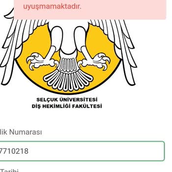 Selçuk Üniversitesi Diş Hekimliği Fakültesi Konya'da Üniversite Randevu Sistemi Sorunu