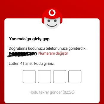 Vodafone Yanımda Uygulaması Giremiyorum