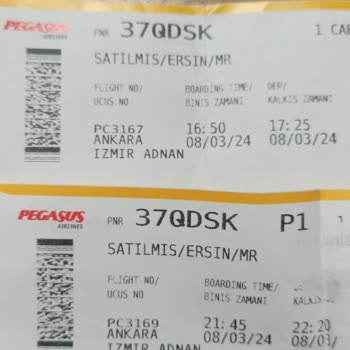 Pegasus Kapasitesinden Fazla Bilet Satıyor.