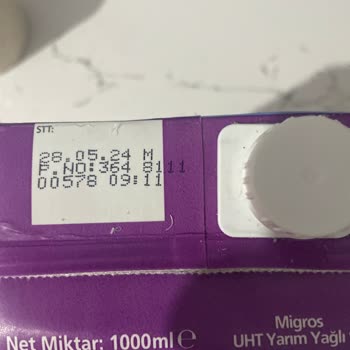 Migros Uht Süt Ekşimiş Tat Bozulma