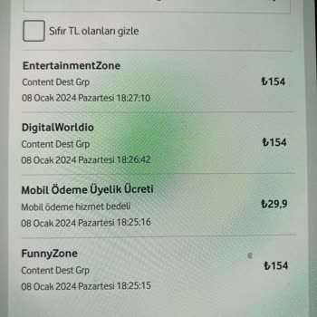 Vodafone 200₺ Olan Faturam 680₺ Geldi Her Ay Artarak Gidiyor.