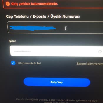 TOD Tv Todd Giriş Sorunu