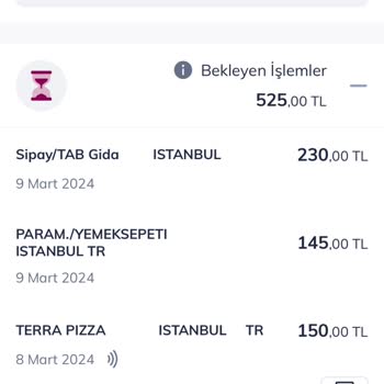 Tıkla Gelsin İşlem Gözükmemesi İçin İade Talebi