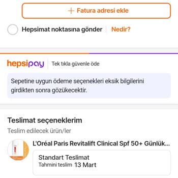 Hepsiburada Sorunun Düzelmesini İstiyorum