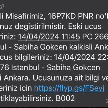Pegasus'tan Bilet Alma Pişmanlığı!