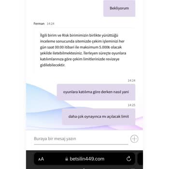 Gaming Curacao Siteden Paramı Çekemiyorum