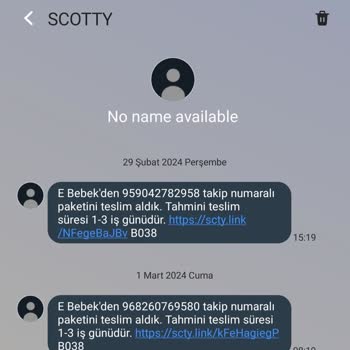 Scotty Kargo Teslimat Süresi